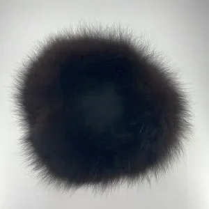DANCIGER NEW YORK FUR 1950s Black Pillbox Hat Small Danciger New York | Accessories | Danciger New York Fur 95s  main image 4